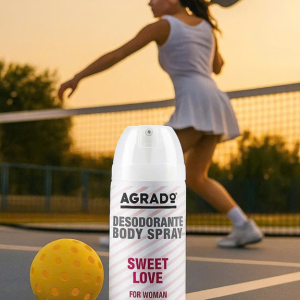 AGRADO SWEET LOVE - XỊT KHỬ MÙI BODY HƯƠNG NƯỚC HOA